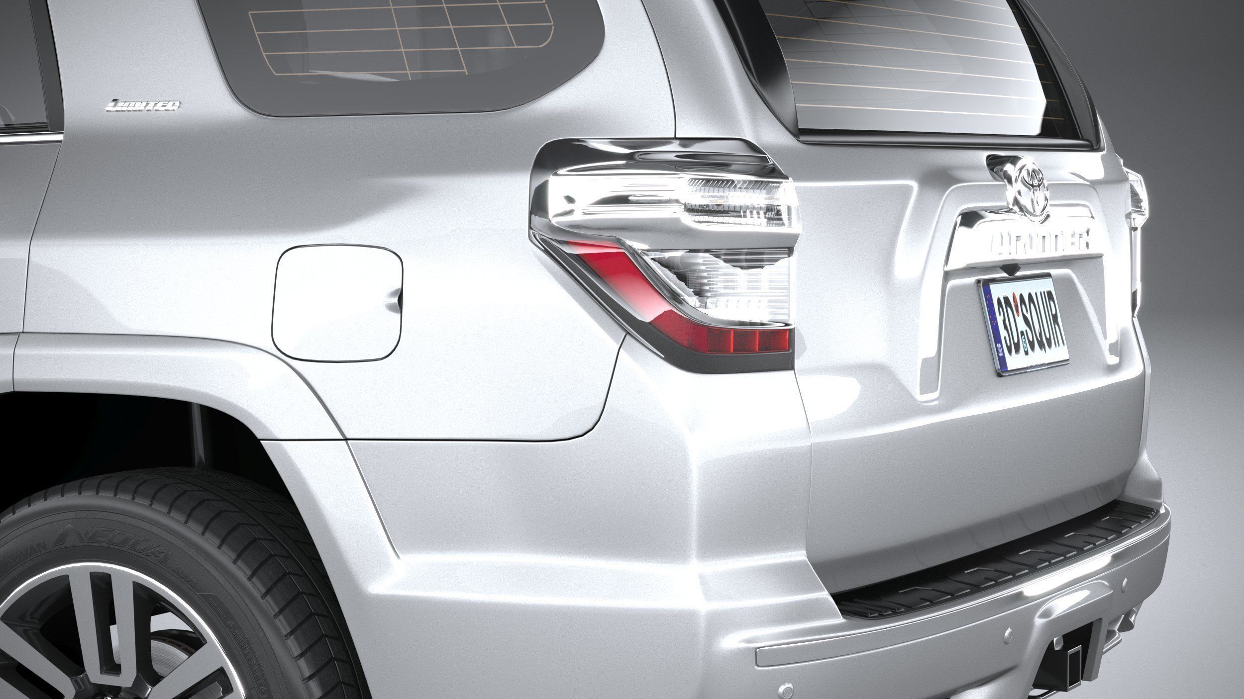 Toyota 4Runner Limited 2023 3D model_6