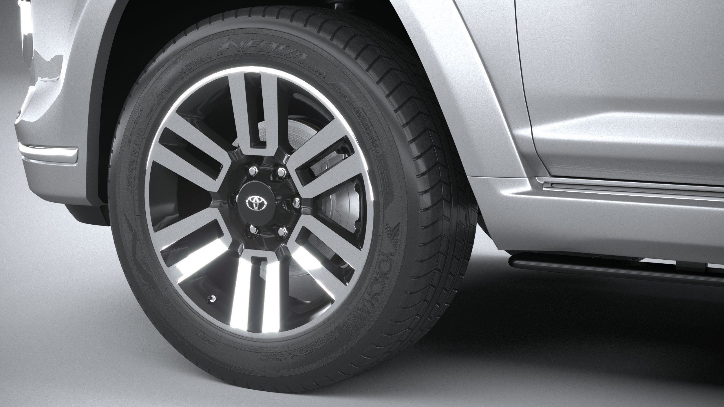 Toyota 4Runner Limited 2023 3D model_16