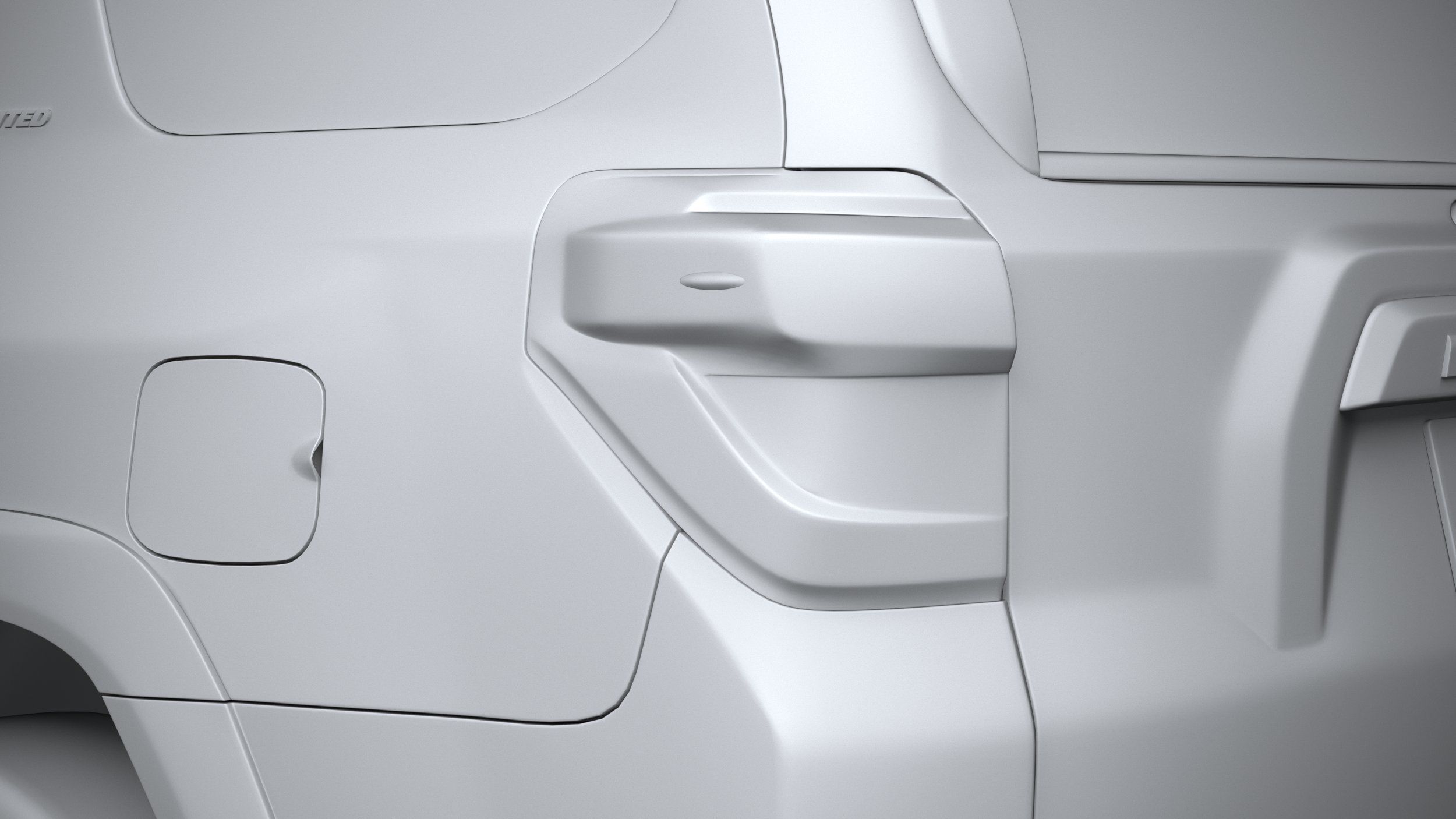 Toyota 4Runner Limited 2023 3D model_24