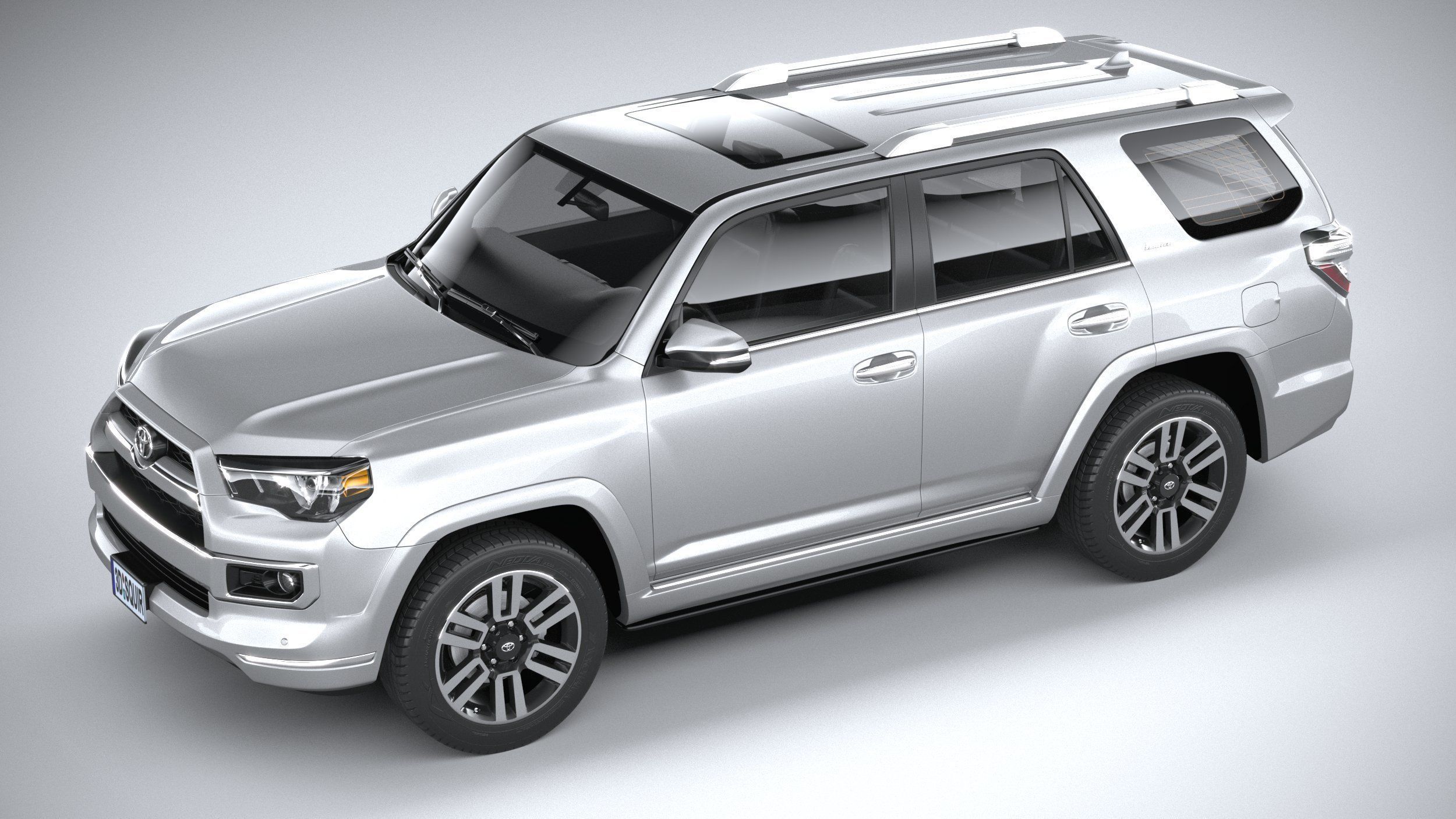 Toyota 4Runner Limited 2023 3D model_7