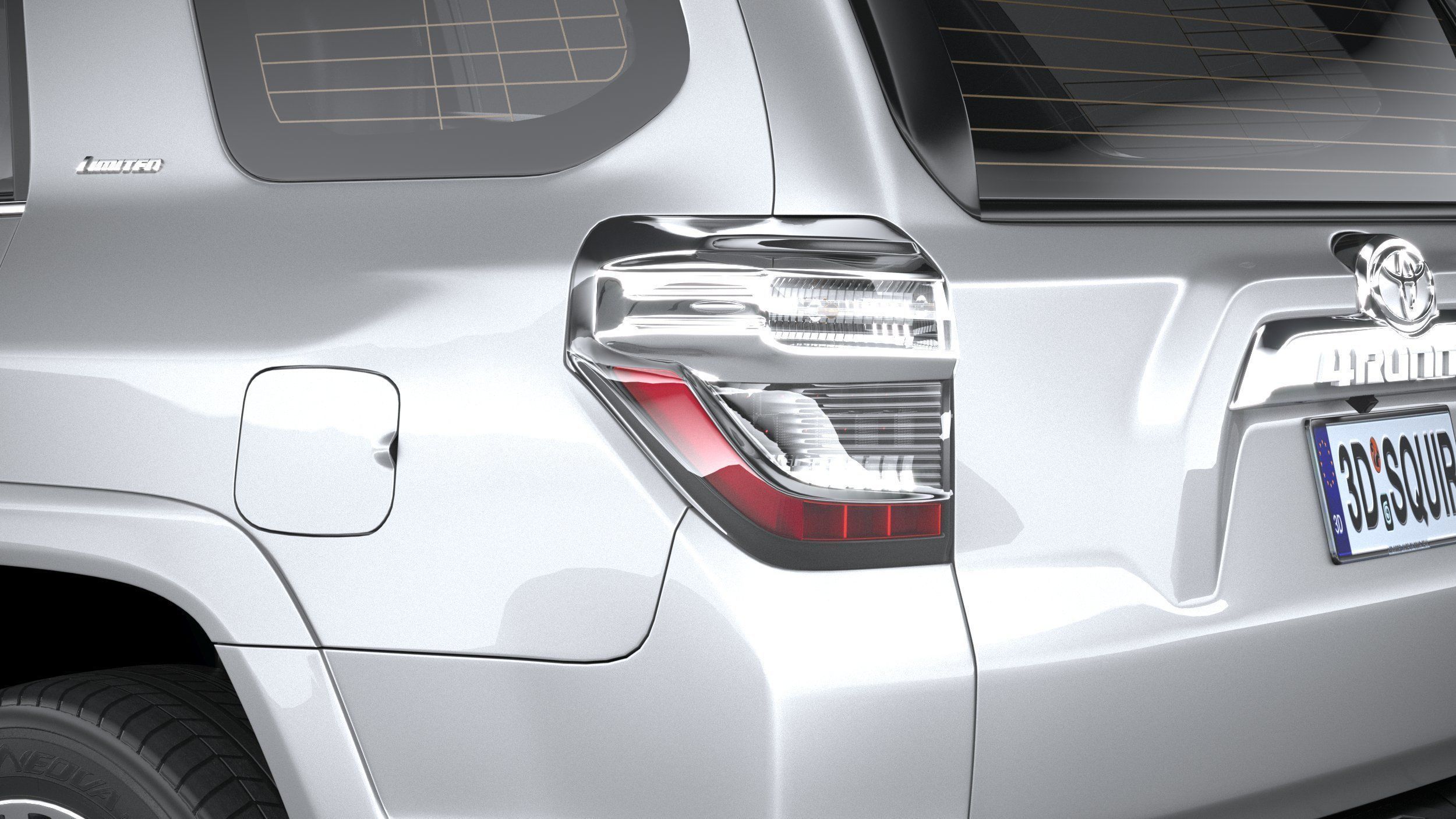 Toyota 4Runner Limited 2023 3D model_15