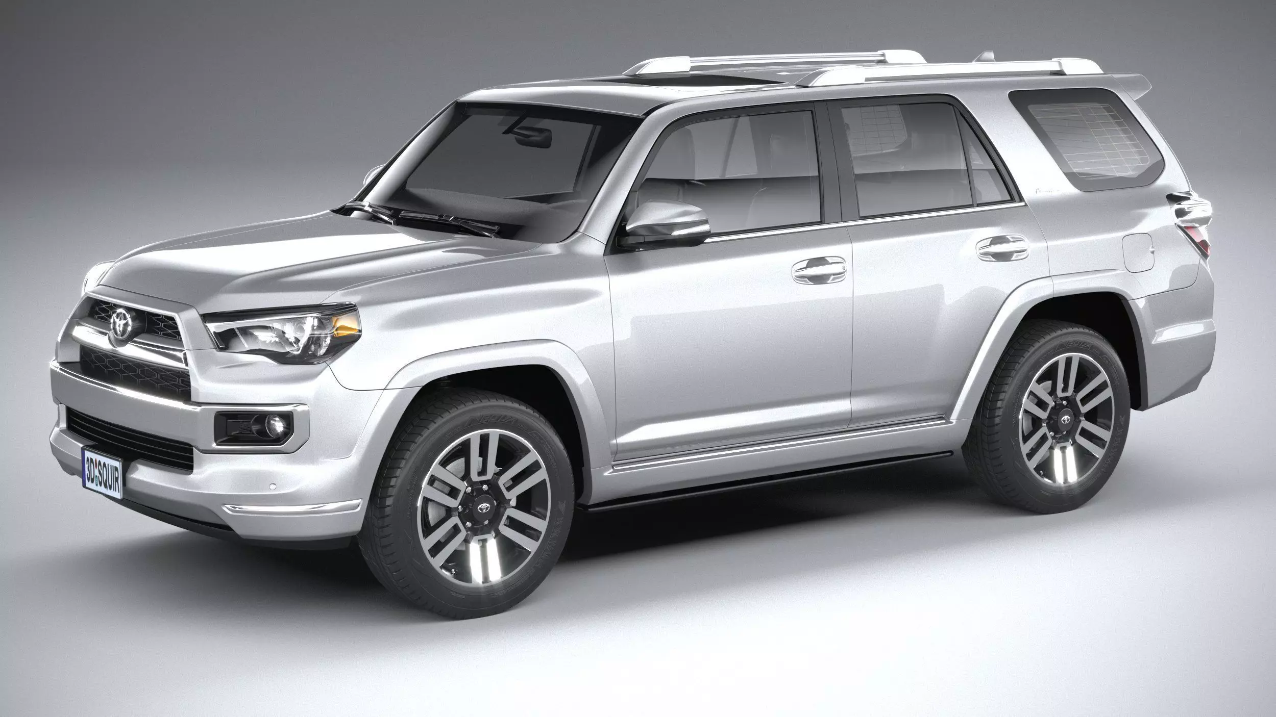 Toyota 4Runner Limited 2023 3D model_0