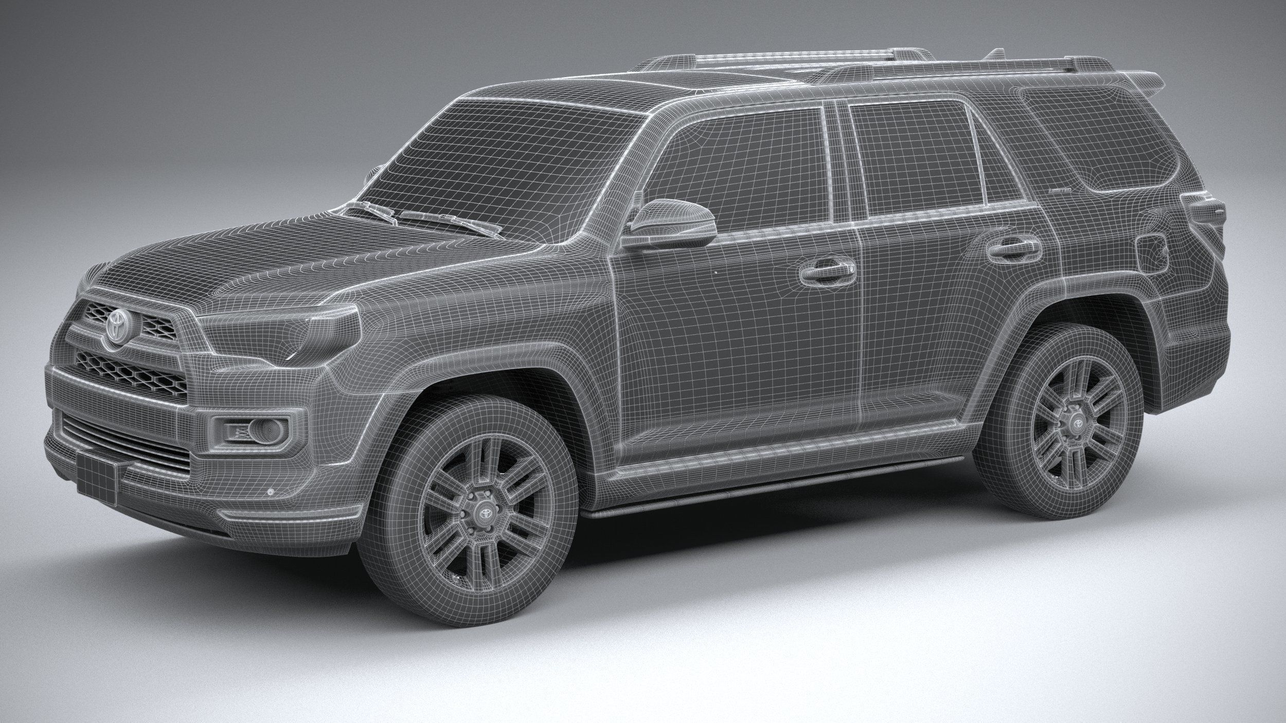 Toyota 4Runner Limited 2023 3D model_26