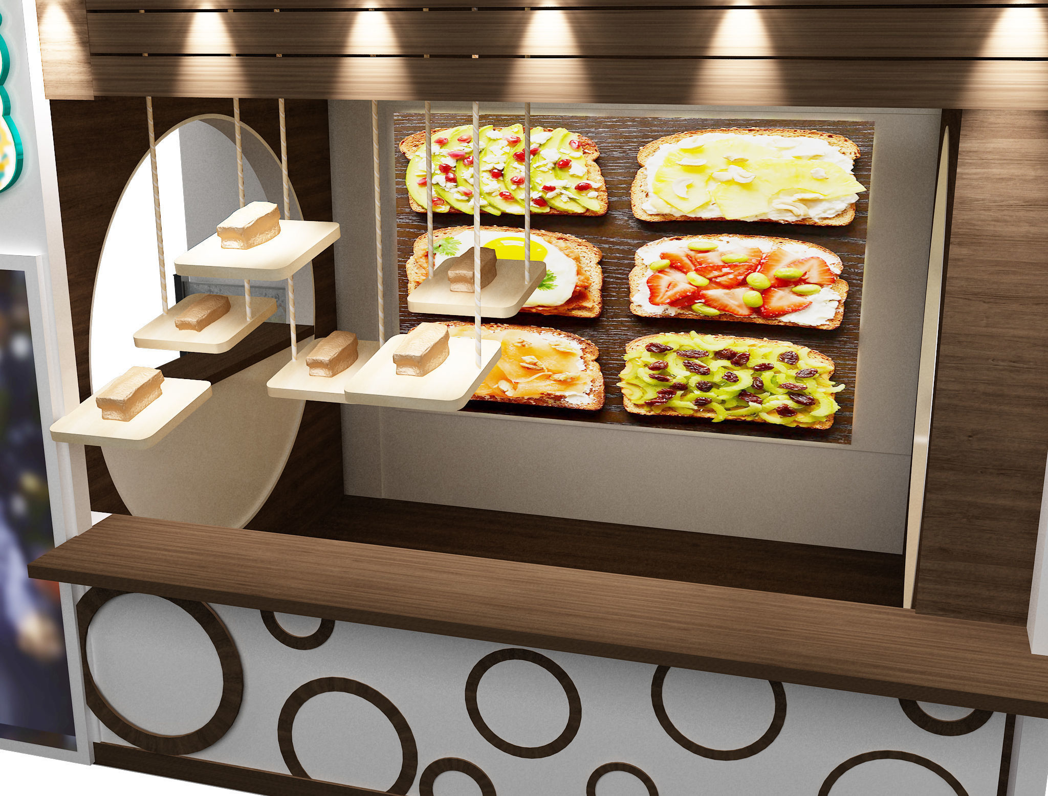  Booth Exhibition Stand a103 3D model_16