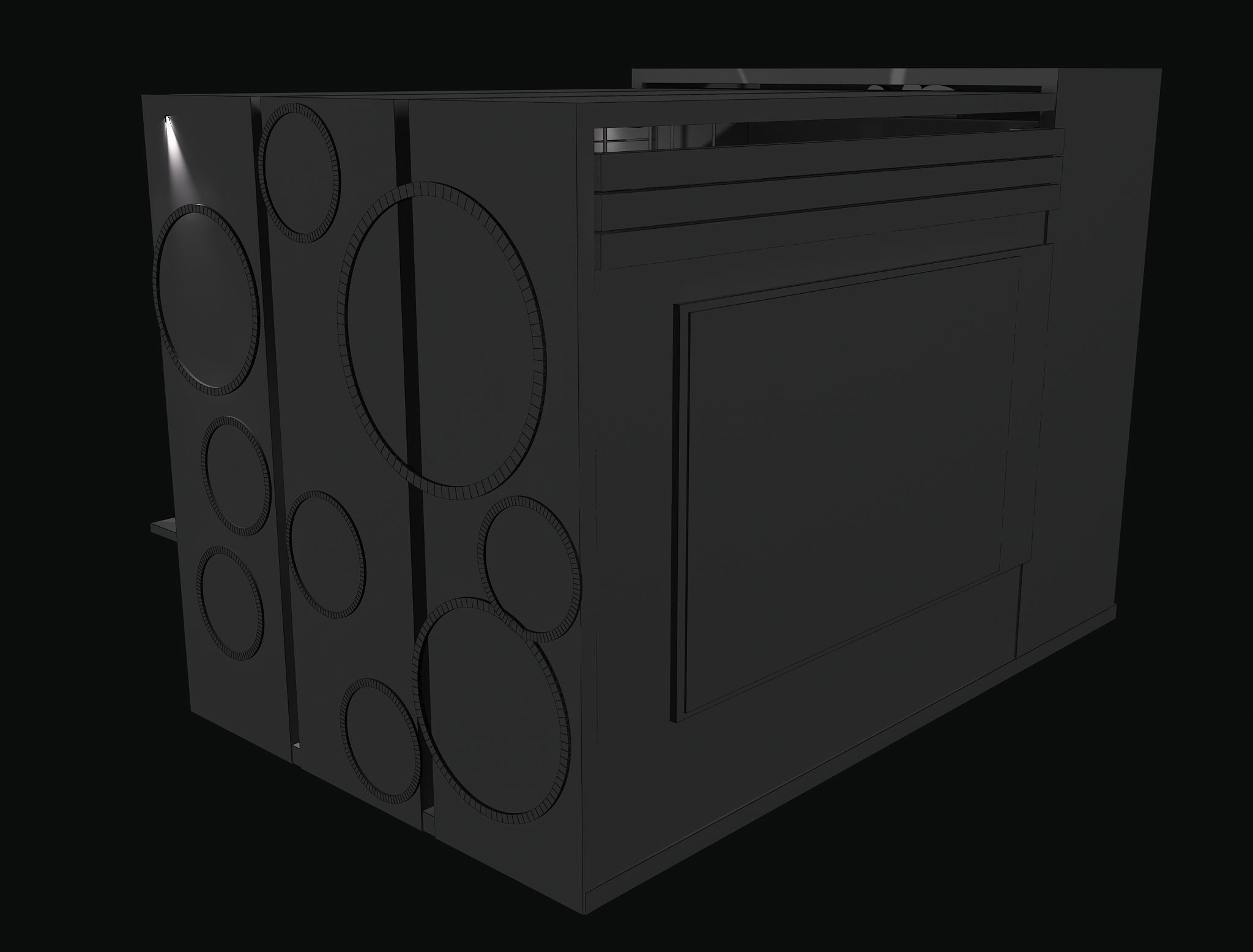  Booth Exhibition Stand a103 3D model_22