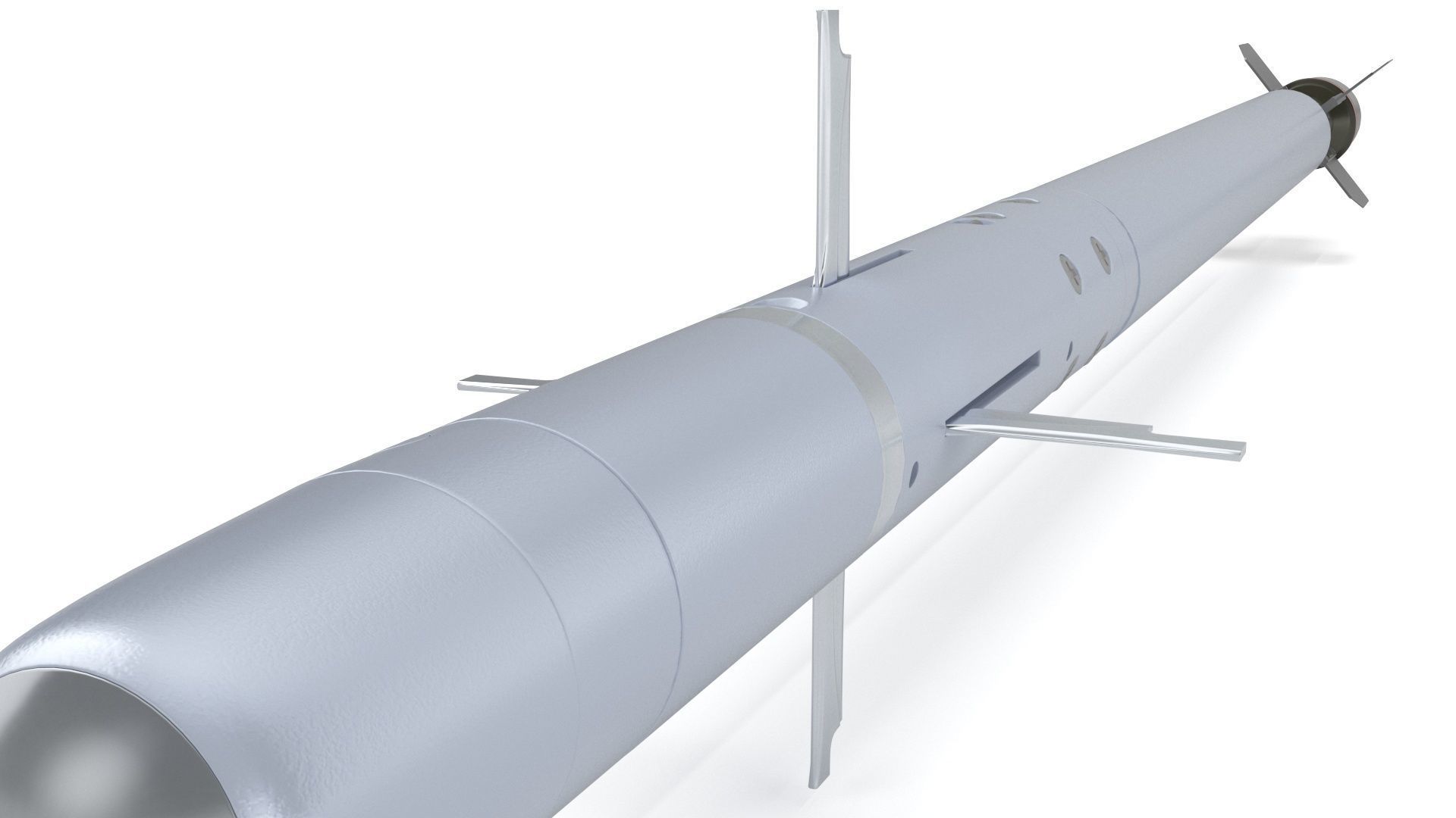 Missile Igla SA 18 Anti-Aircraft missile 3D model_7