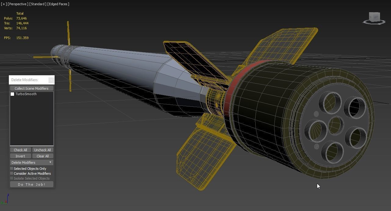 Missile Igla SA 18 Anti-Aircraft missile 3D model_5