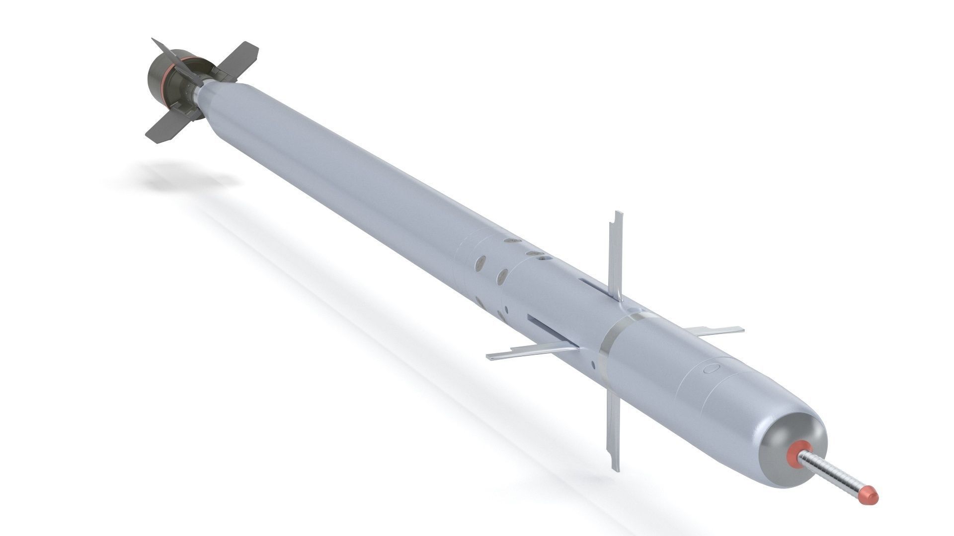 Missile Igla SA 18 Anti-Aircraft missile 3D model_12