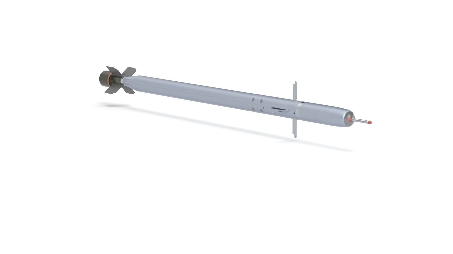 Missile Igla SA 18 Anti-Aircraft missile 3D model_28