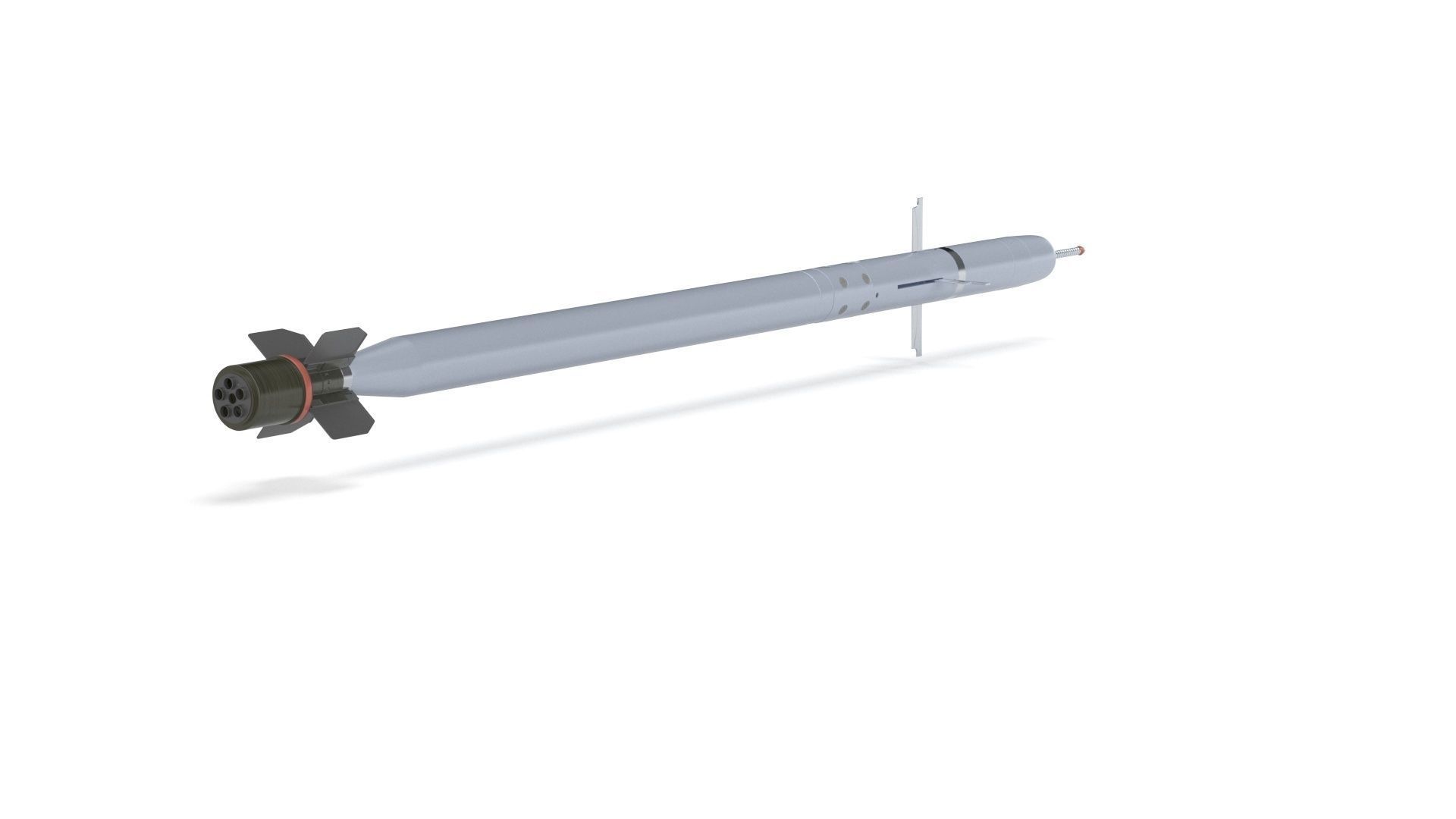 Missile Igla SA 18 Anti-Aircraft missile 3D model_18
