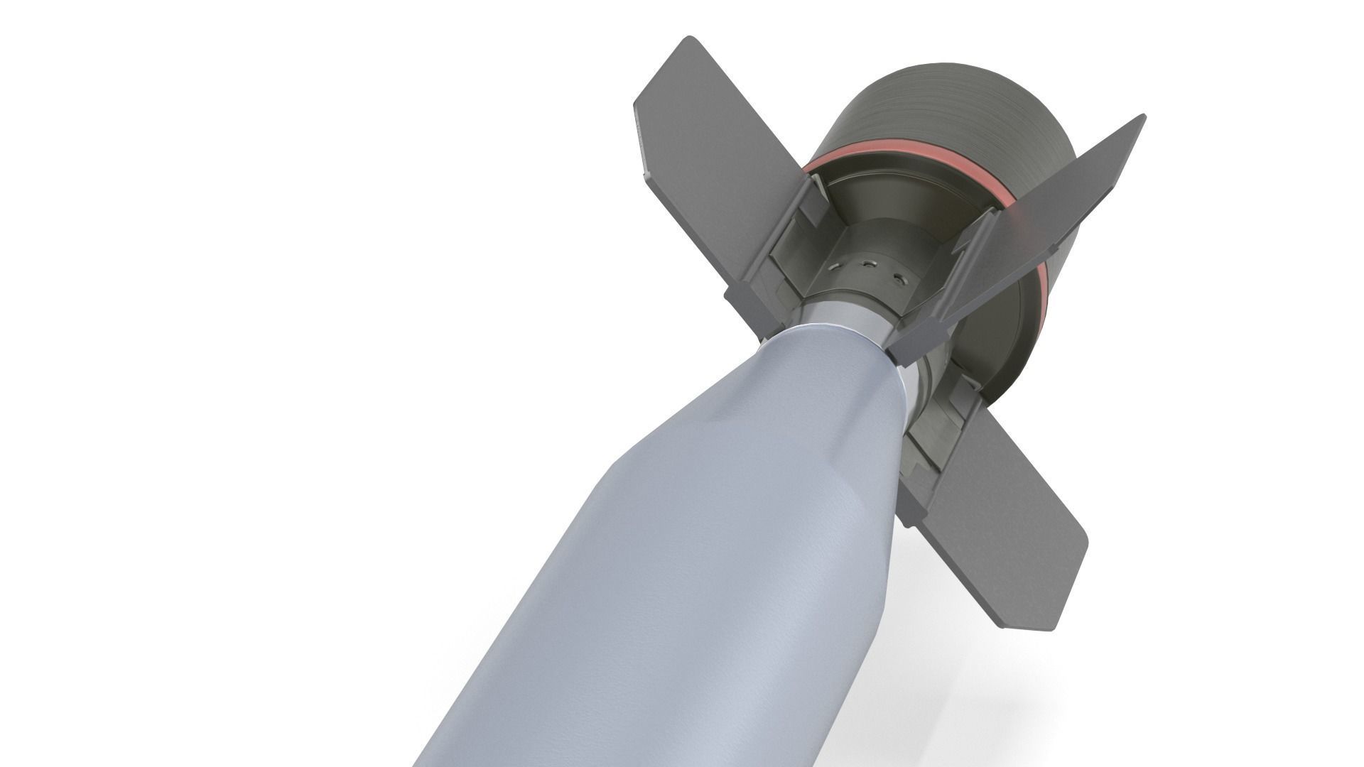 Missile Igla SA 18 Anti-Aircraft missile 3D model_1