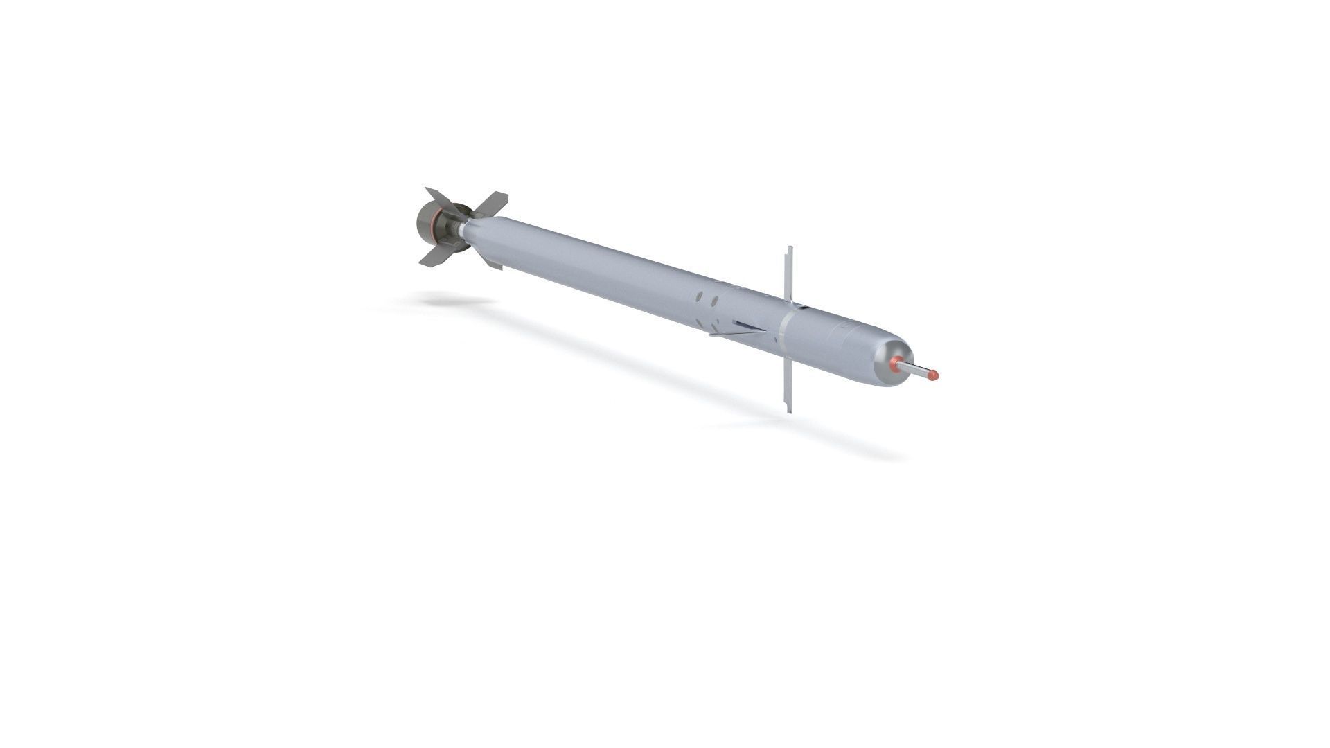 Missile Igla SA 18 Anti-Aircraft missile 3D model_27