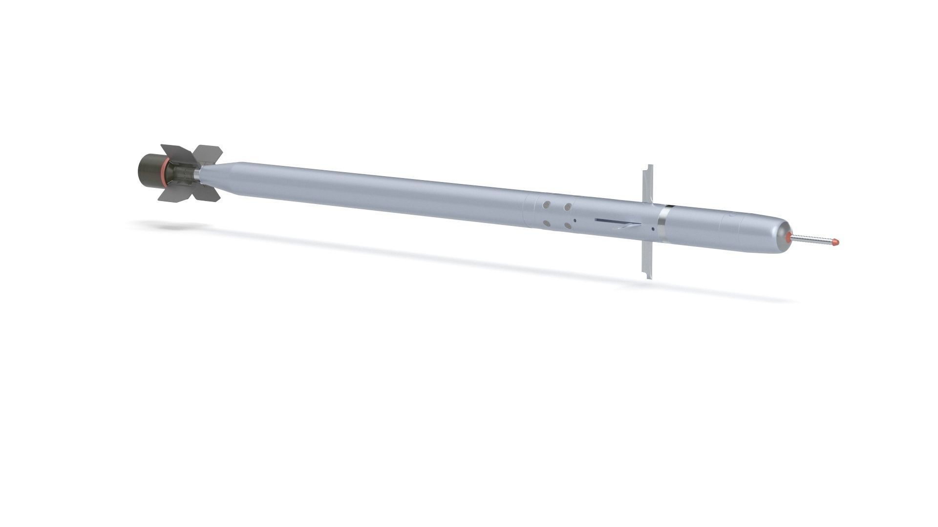 Missile Igla SA 18 Anti-Aircraft missile 3D model_30