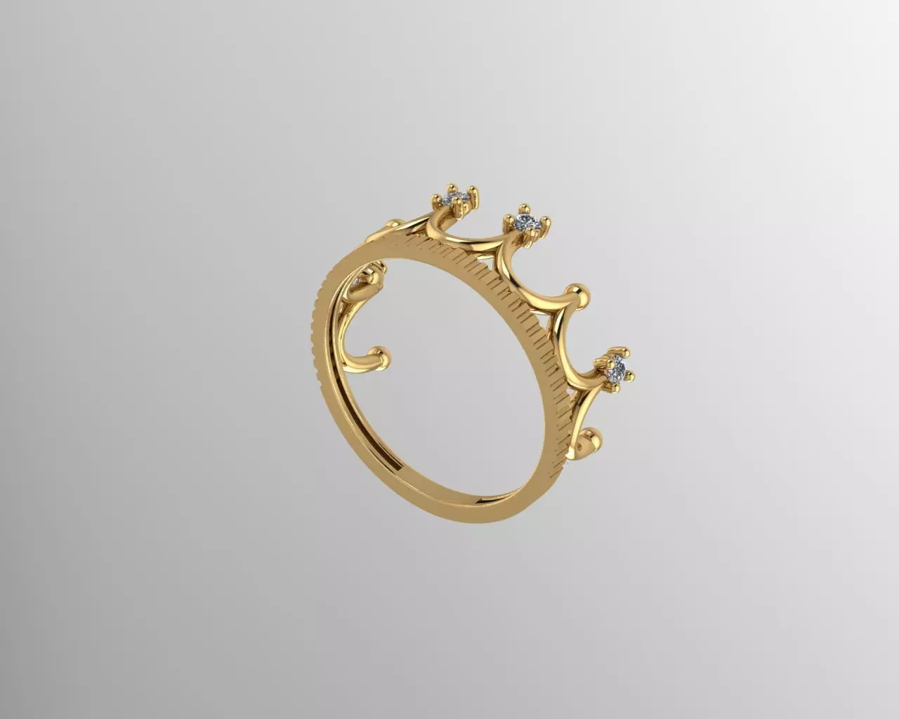 Ring Gold 3D print model_0