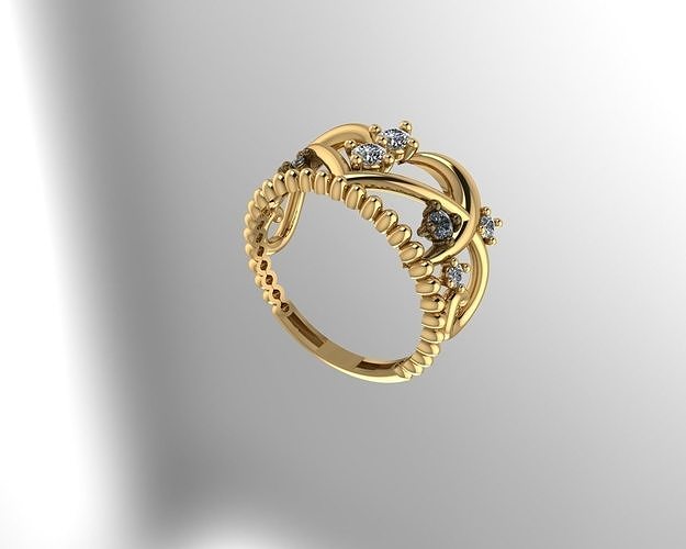 Ring Gold 3D print model