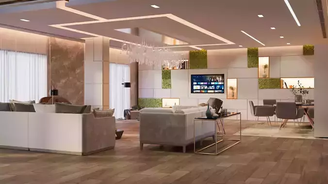 Biophilic living and Gym