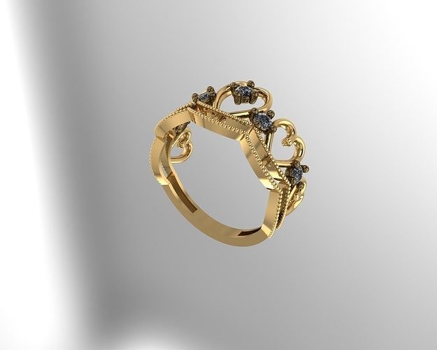 Ring Gold 3D print model