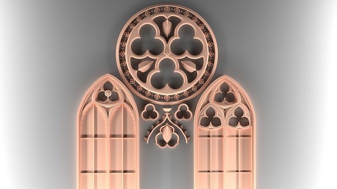 Gothic Patterns 3D print model