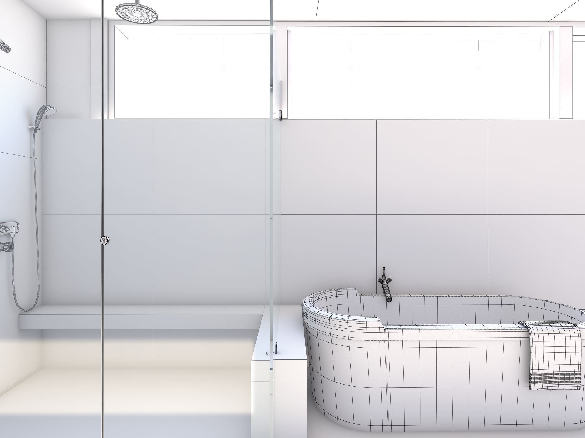 Bathroom 10 3D model_7