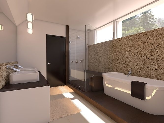 Bathroom 10 3D model