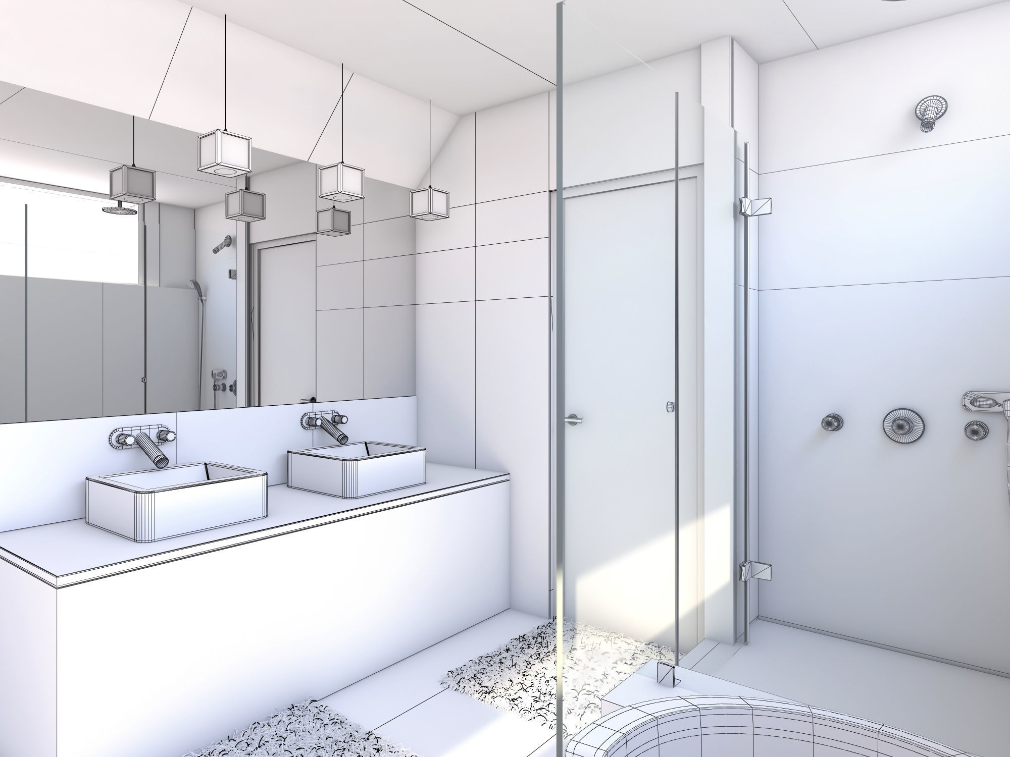 Bathroom 10 3D model_6