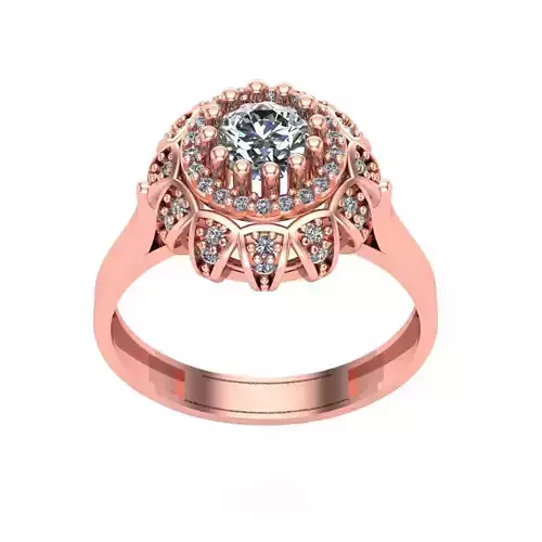 Ring Solitaire Diamond High quality CSS 013