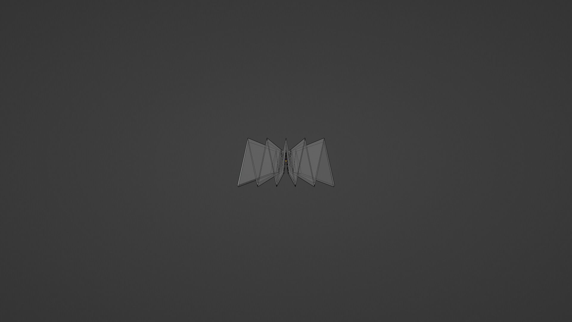 Harisen - Japanese Paper Fan 3D model_19