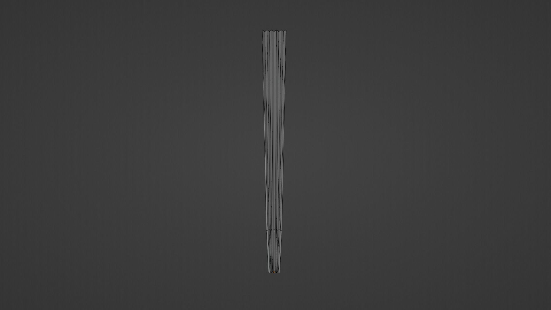 Harisen - Japanese Paper Fan 3D model_21