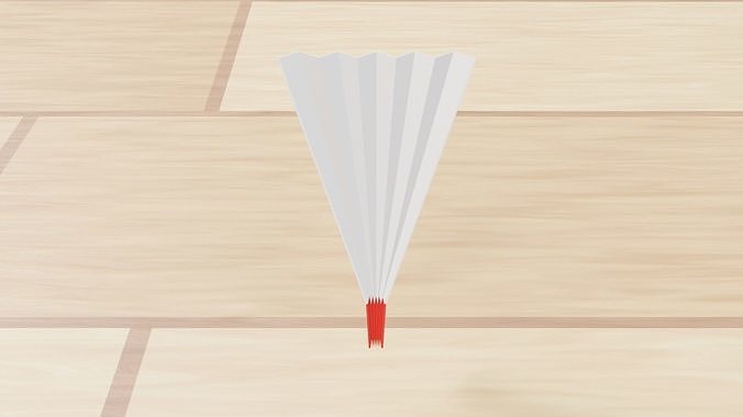 Harisen - Japanese Paper Fan 3D model