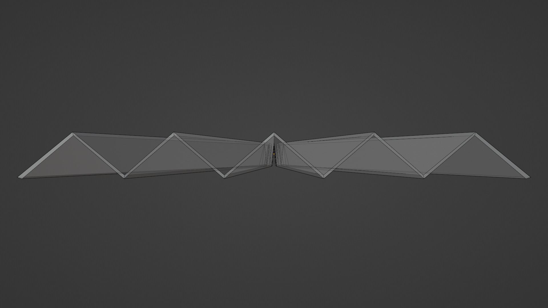 Harisen - Japanese Paper Fan 3D model_13