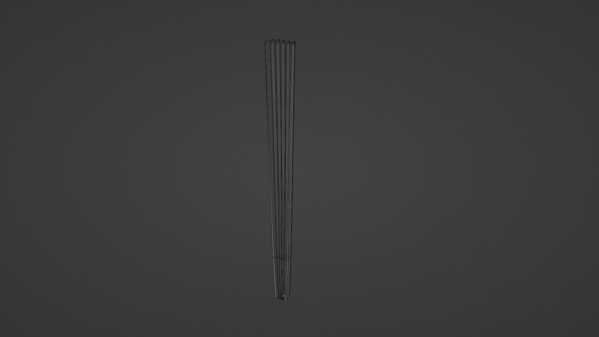 Harisen - Japanese Paper Fan 3D model_20