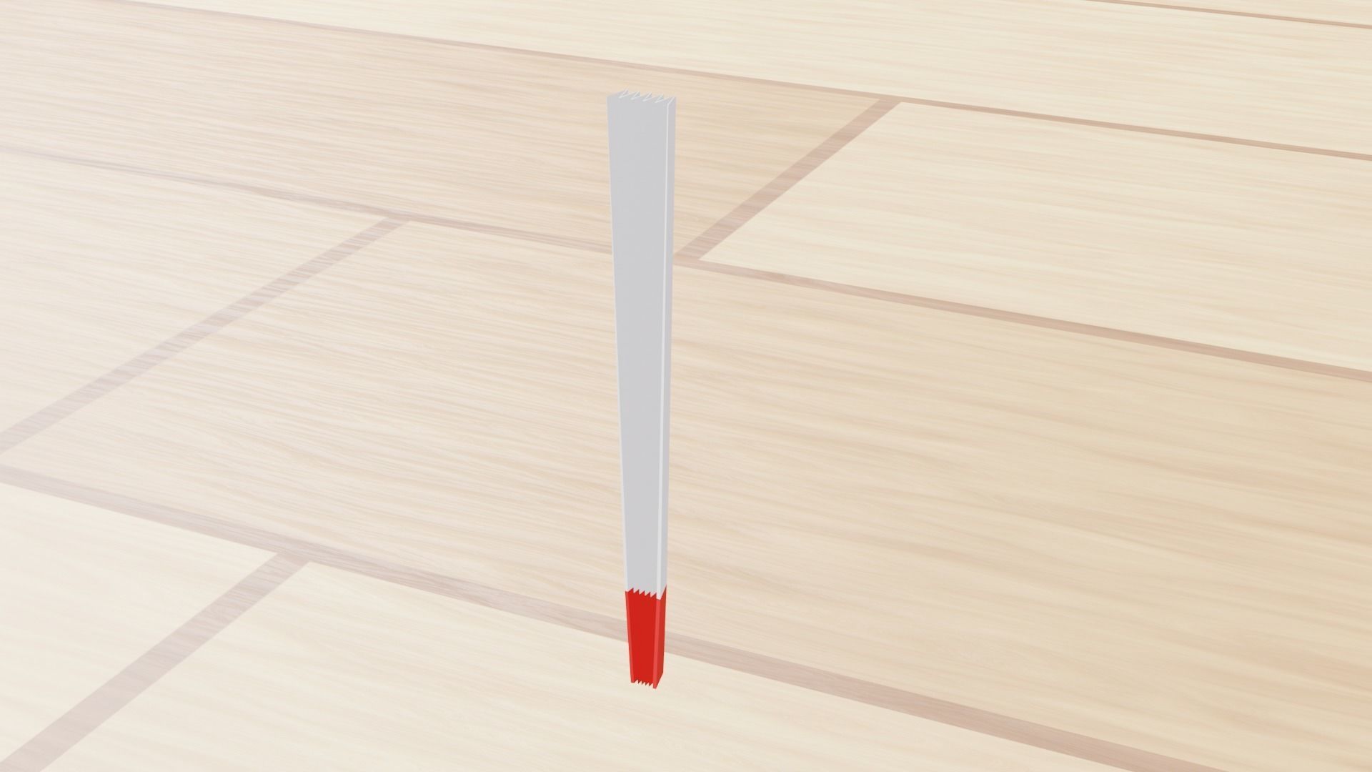 Harisen - Japanese Paper Fan 3D model_8