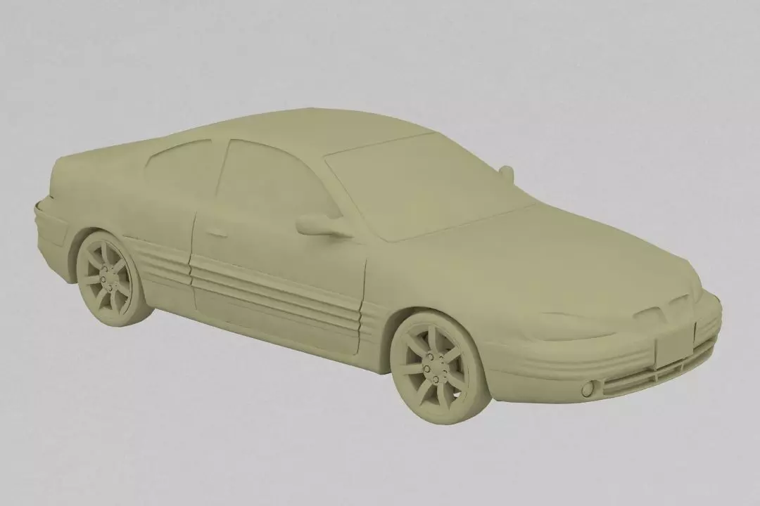 Pontiac Grand 3D print model