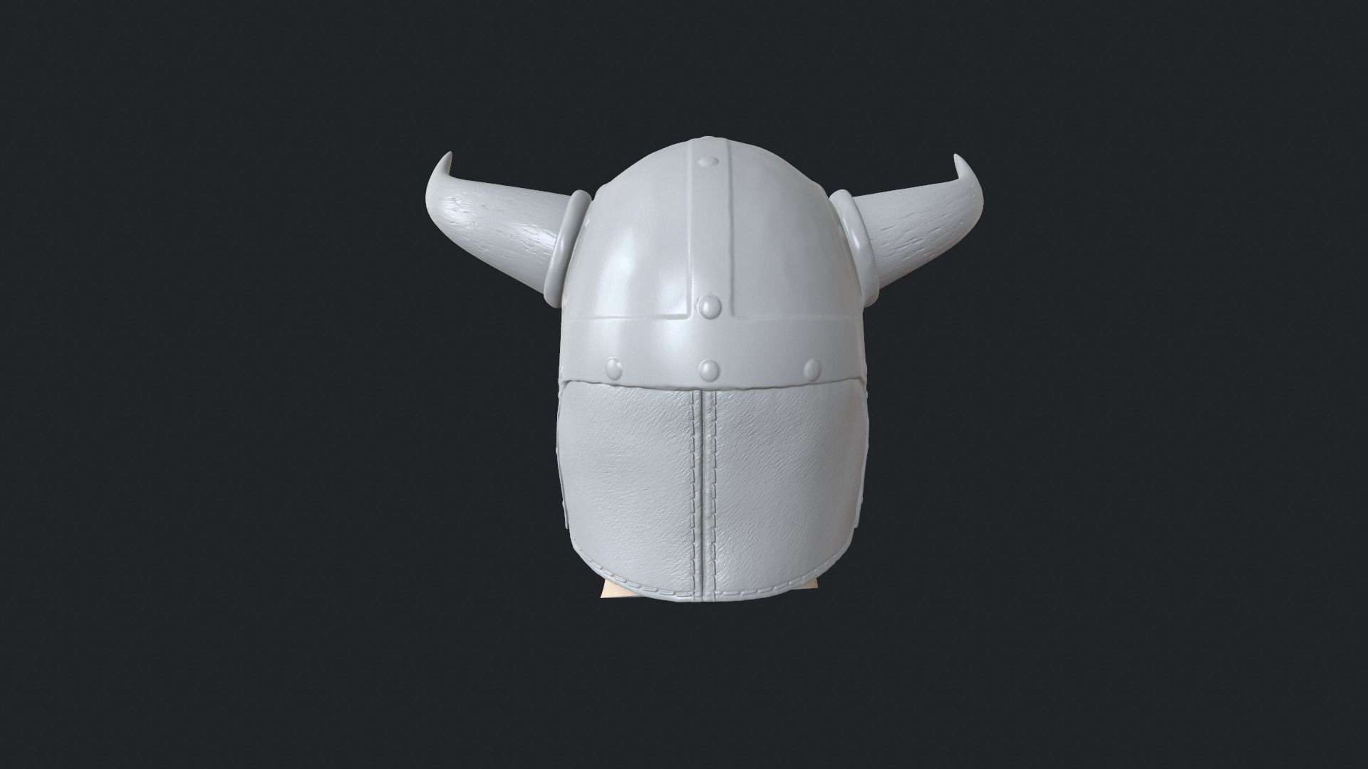 Viking helmet 3D print model_13