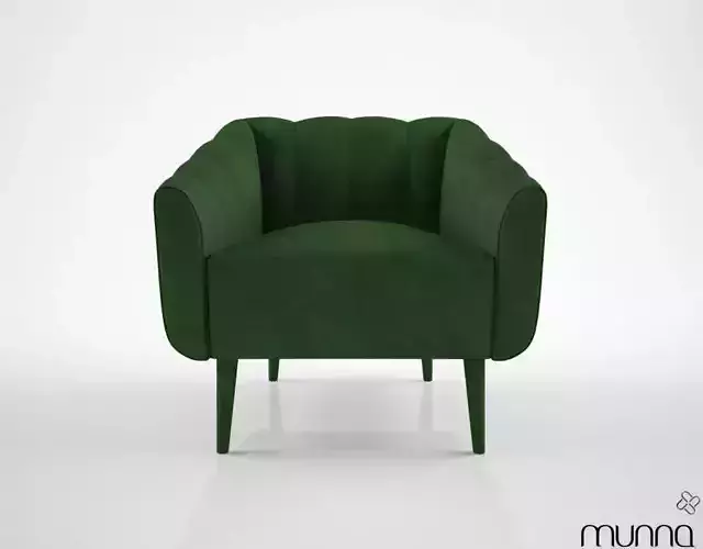 Munna Houston armchair 3D model
