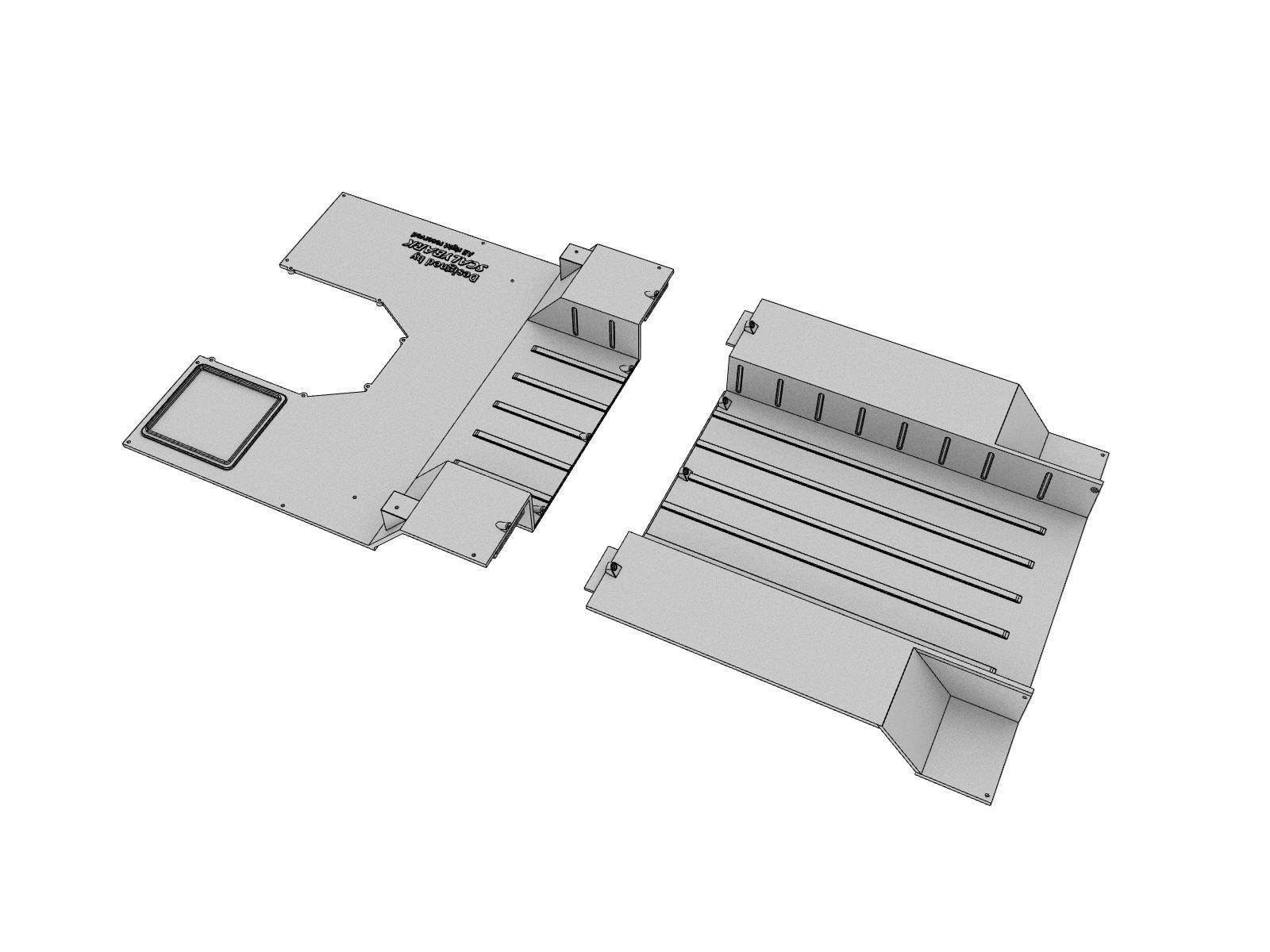 VOLVO C304 6X6 MILITARY TRUCK  Felt-valp  3D PRINT MODEL FOR RC 3D print model_18