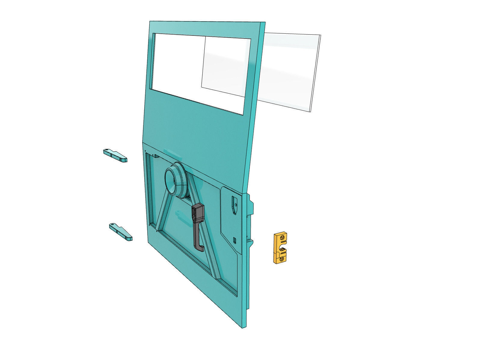 VOLVO C304 6X6 MILITARY TRUCK  Felt-valp  3D PRINT MODEL FOR RC 3D print model_21