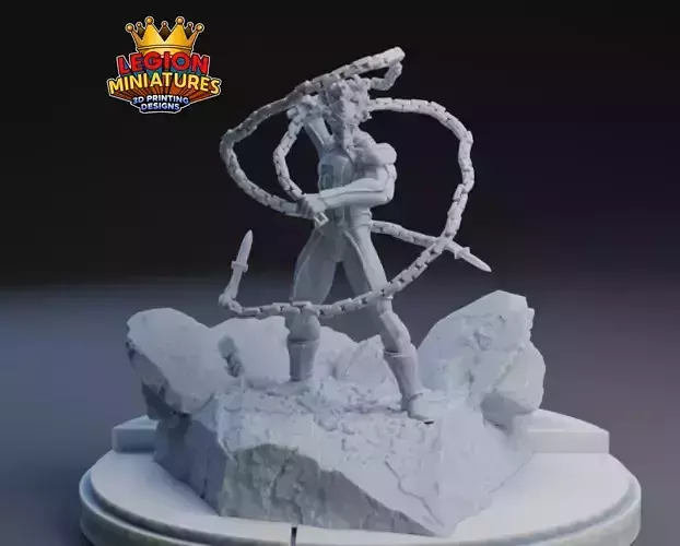 Marvel crisis protocol Ghost rider presupported included