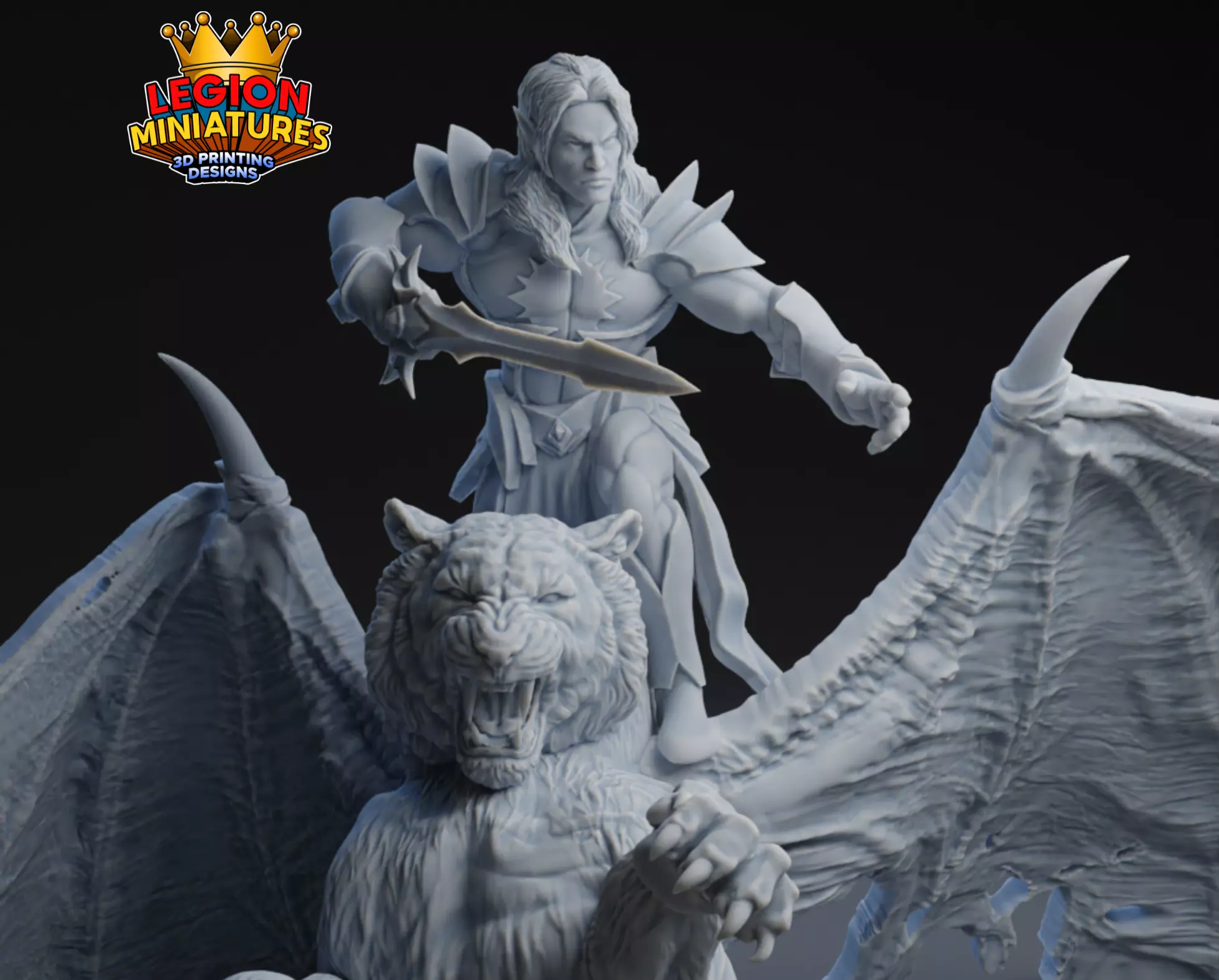 Marvel crisis protocol Malekith presupported included 3D print model