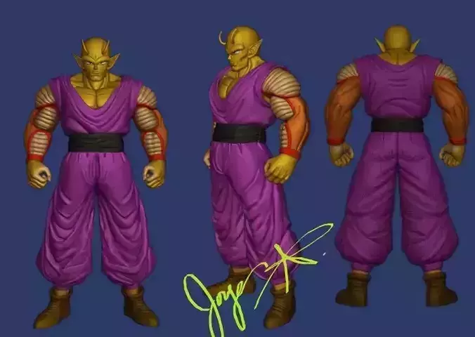 ORANGE PICCOLO 3D print model