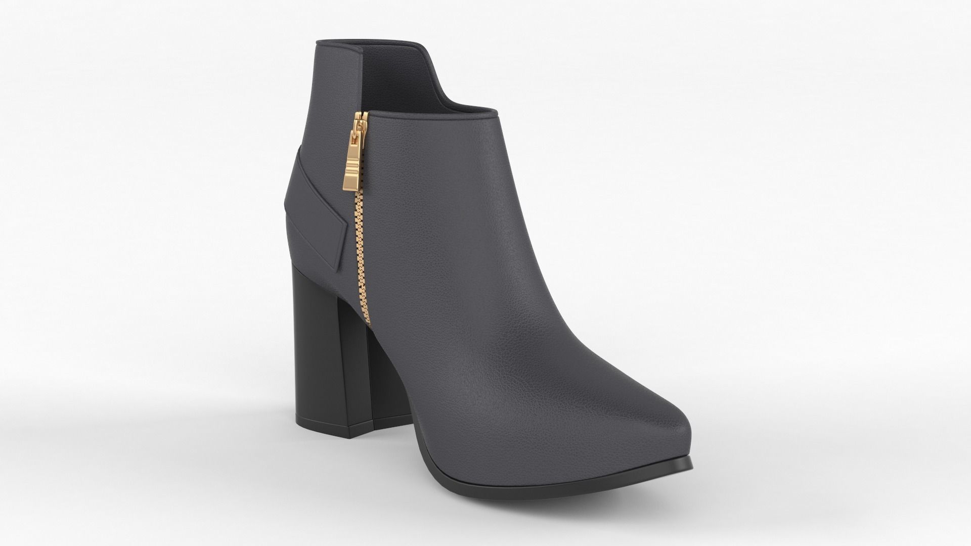 Women Shoes 3D model_5