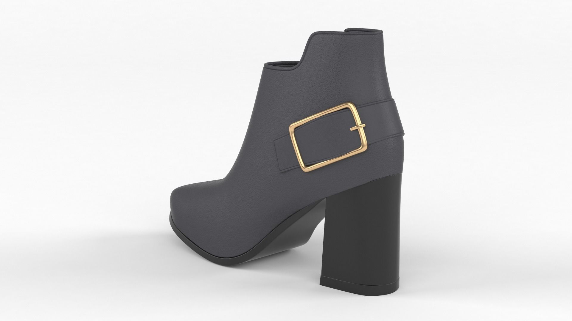 Women Shoes 3D model_3