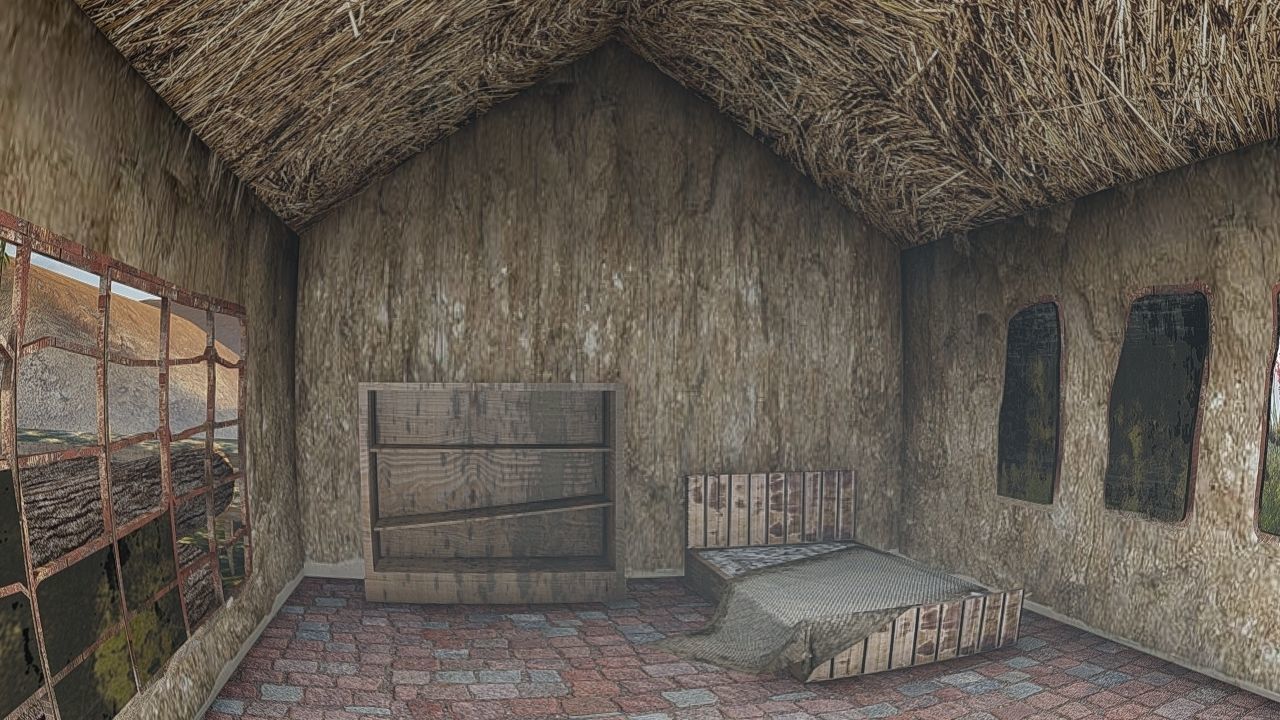 Village Design 2 Low-poly 3D model_7