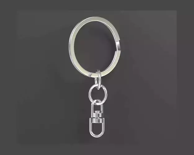 Keychain high quality Keychain 3d model  3D model