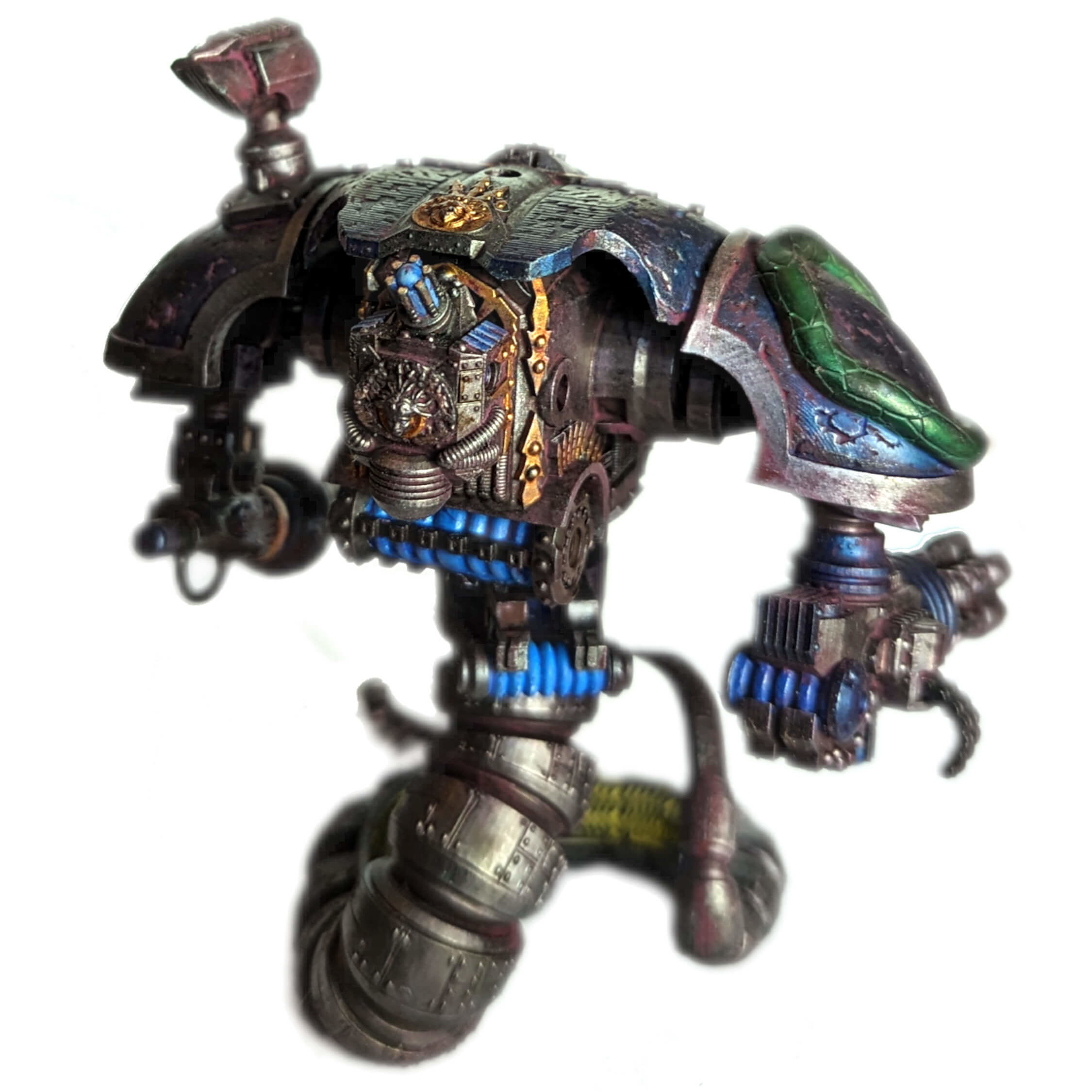 Snake Demon War Knight Sci Fi War Game Proxy 3D print model_3