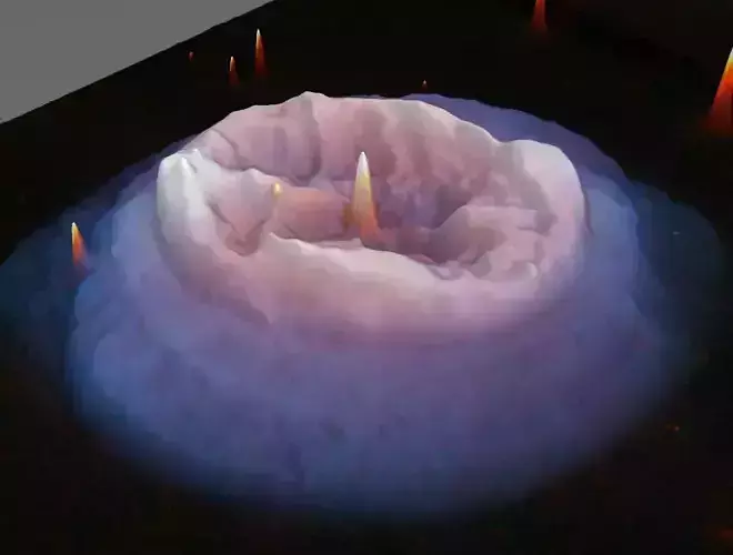 THE INKY ABYSS DEEP SKY OBJECT 3D SOFTWARE ANALYSIS 3D print model