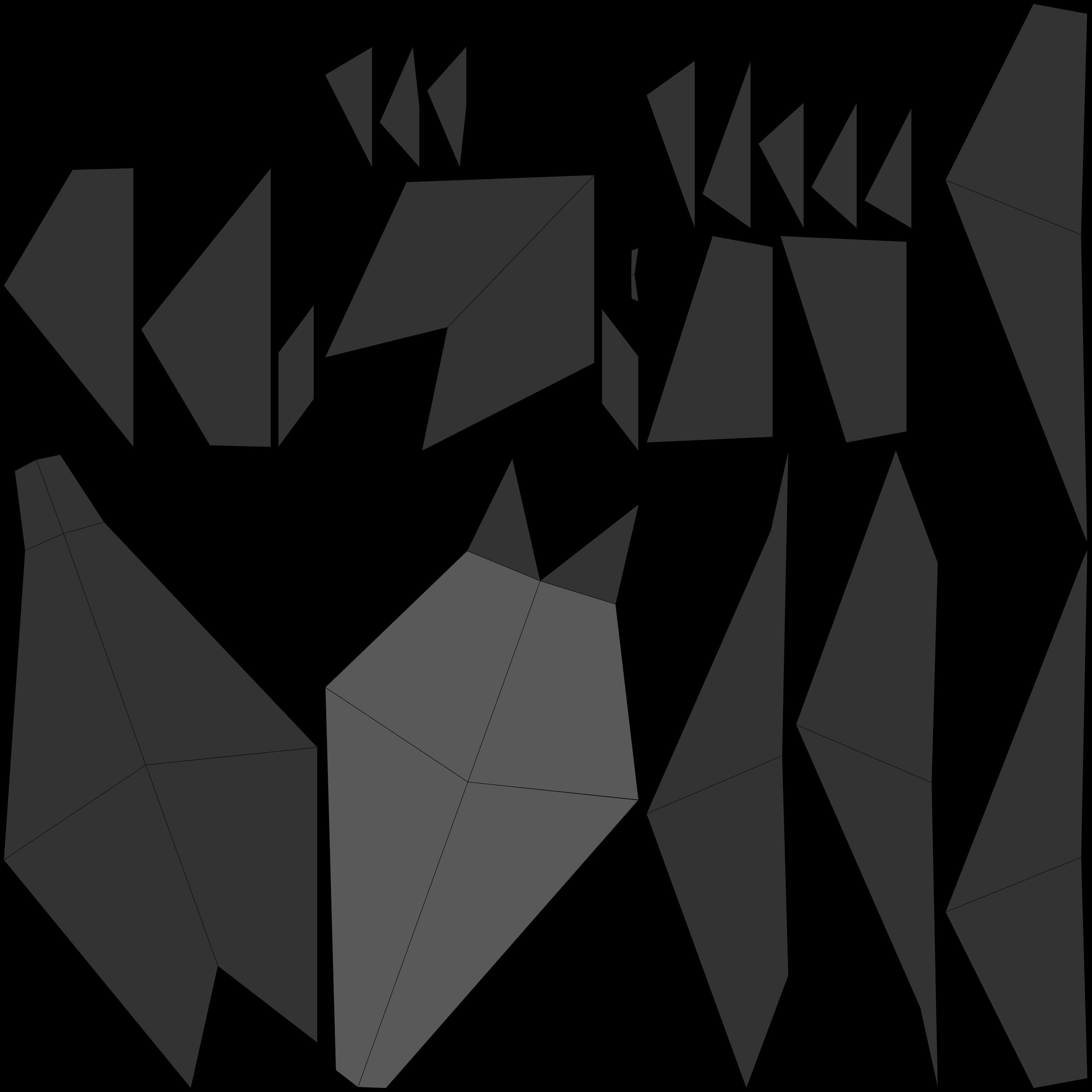 Origami Frog Low-poly 3D model_3