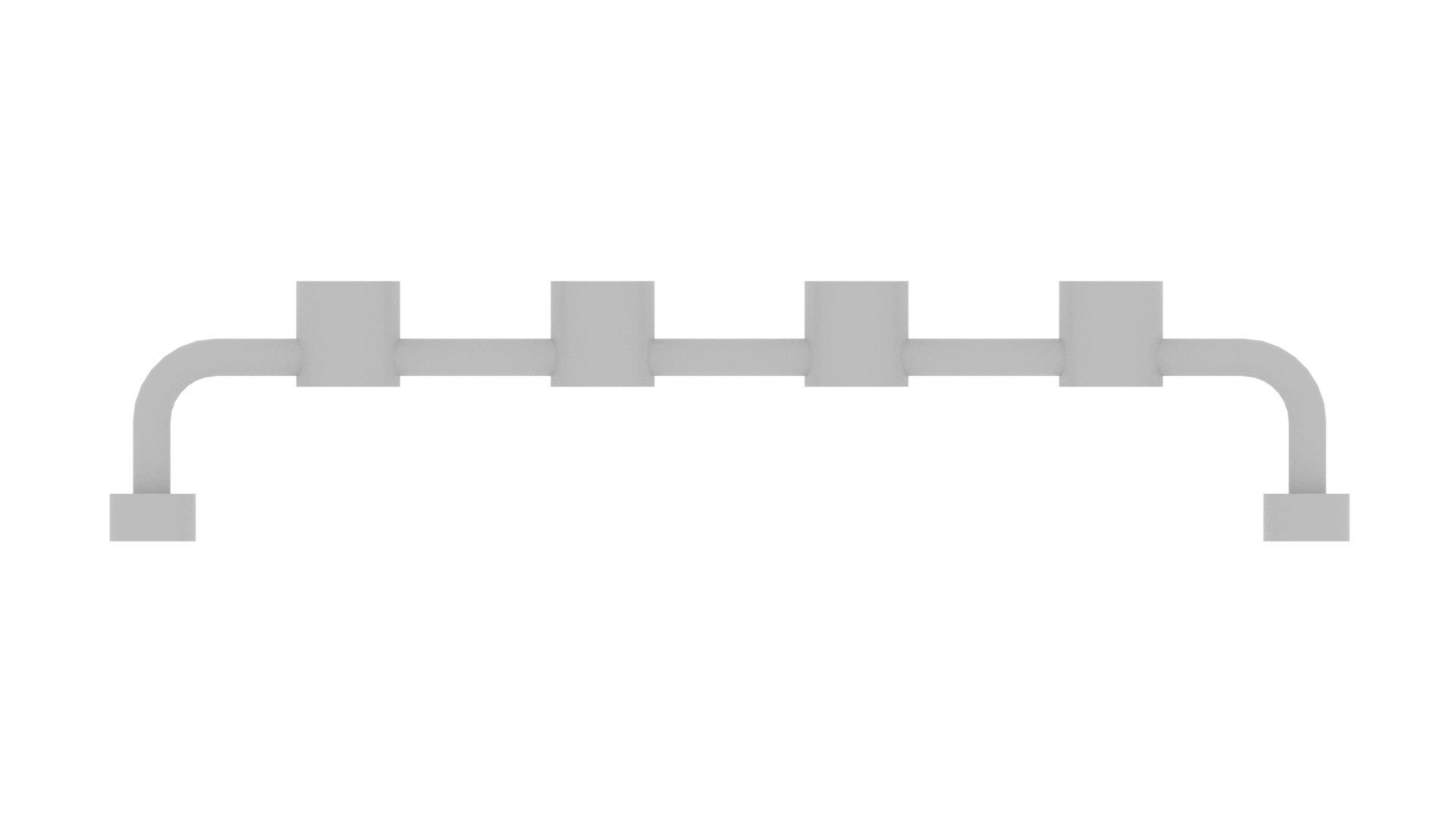 Lego Bricks Set 3D model_7