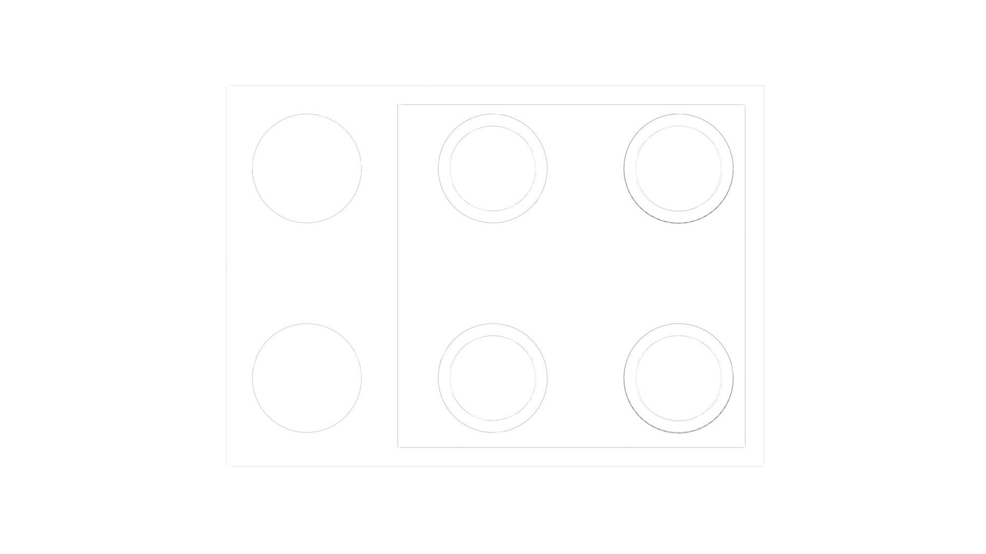 Lego Bricks Set 3D model_59