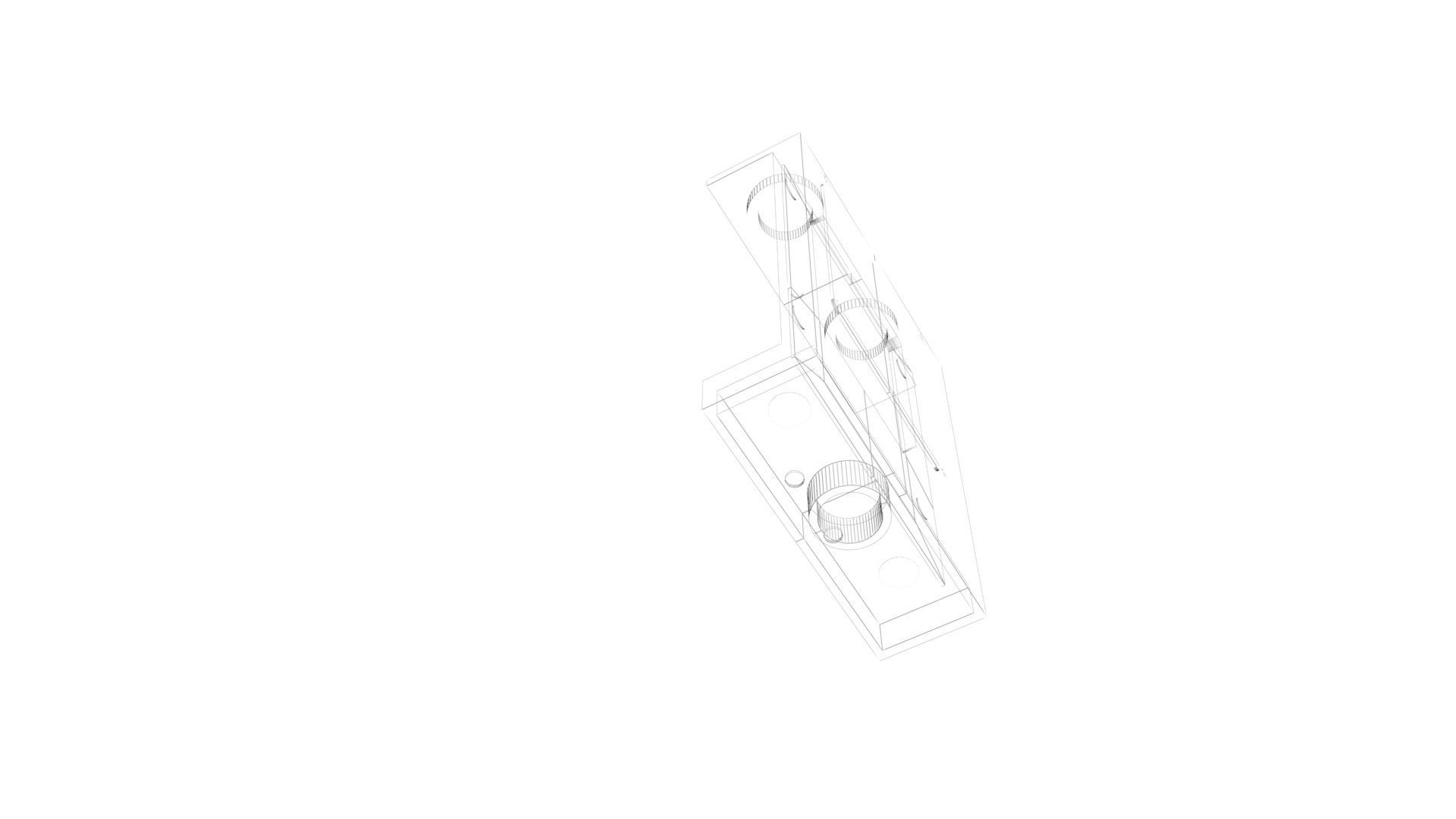 Lego Windows and Panels Set 3D model_27